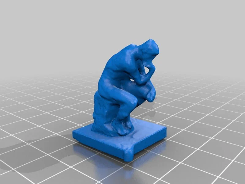 Mô hình 3D The Thinker: Tái hiện kiệt tác điêu khắc của Auguste Rodin - Image 2