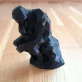 Mô hình 3D Người Suy Tư Low Poly (The Thinker) độc đáo - Thumbnail 6