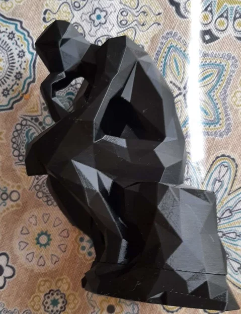 Mô hình 3D Người Suy Tư Low Poly (The Thinker) độc đáo - Image 7