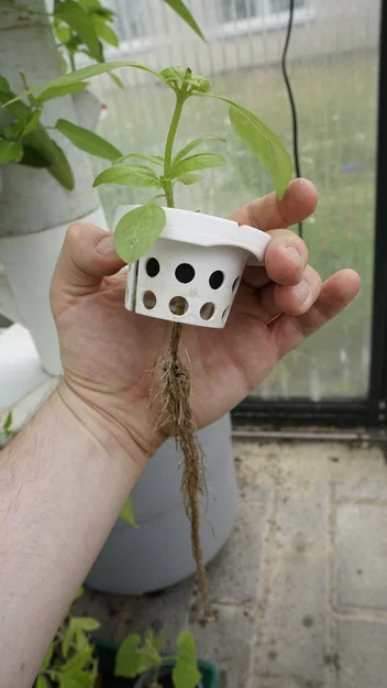 Clip-in Net Pots (Rọ Trồng Thủy Canh Dạng Kẹp Mở/Đóng) - Image 3