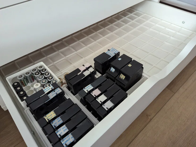 Khay Gridfinity cho Dymo D1 - Băng nhãn 24mm - Image 1