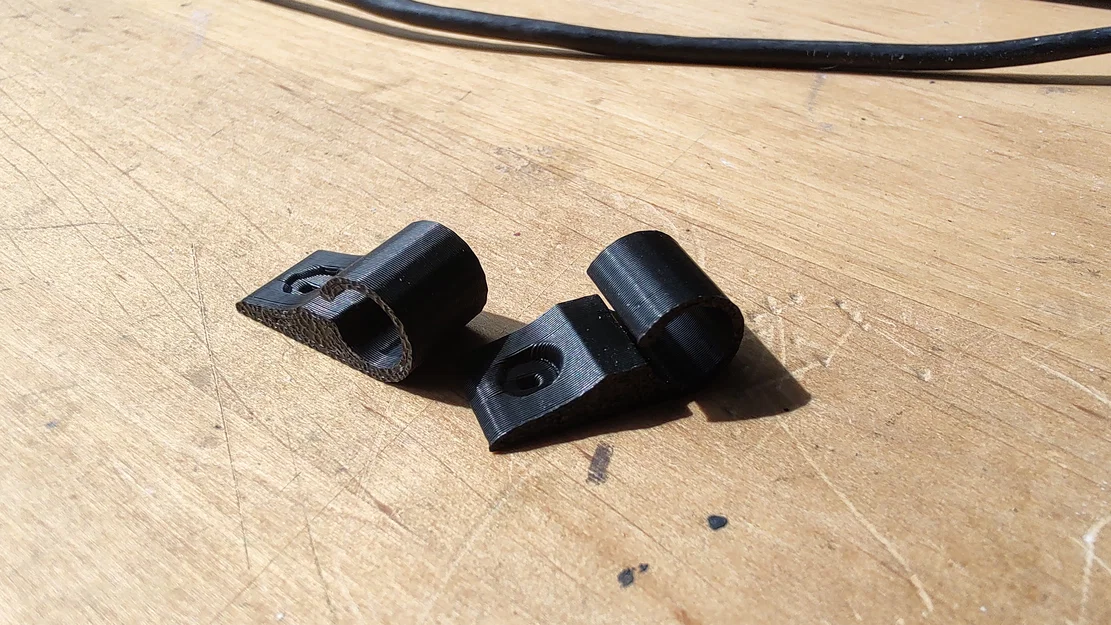 Kẹp giữ dây điện đa năng (Kabelhalter) in 3D gọn gàng - Image 1