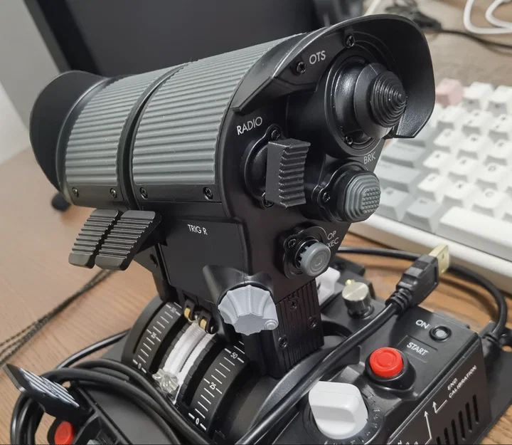 Núm xoay Thumbwheel tùy chỉnh cho tay cầm VKB STECS - Image 1