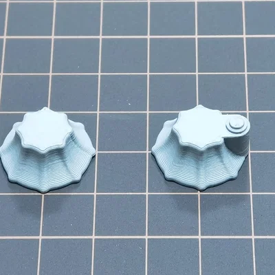 Núm xoay Thumbwheel tùy chỉnh cho tay cầm VKB STECS