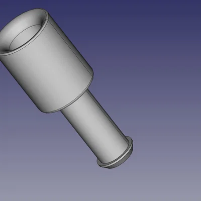 Nắp chặn ống dẫn PTFE cho Creality SpacePI (PTFE tube holder)