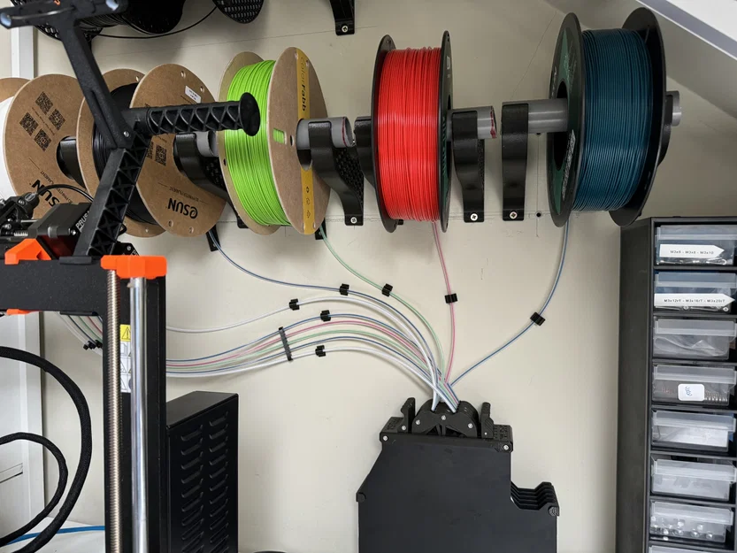 Bát treo kệ filament - Metric EU - Ống 32mm v2.0 - Image 1