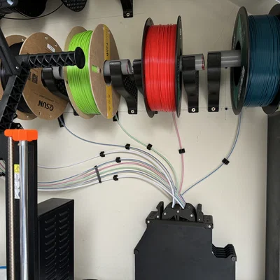 Bát treo kệ filament - Metric EU - Ống 32mm v2.0