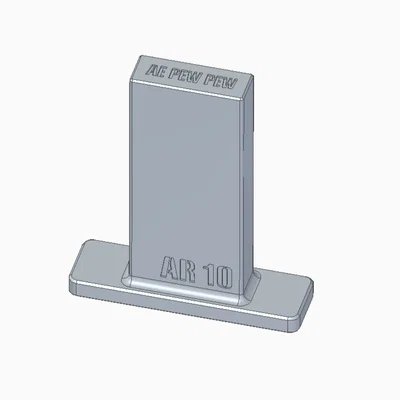 AR10 Mag Vise Bench Block