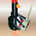 Feathers McGraw (Wallace and Gromit) – mô hình 3D kèm remote - Thumbnail 1