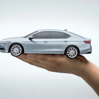 Mô hình 3D Škoda Superb