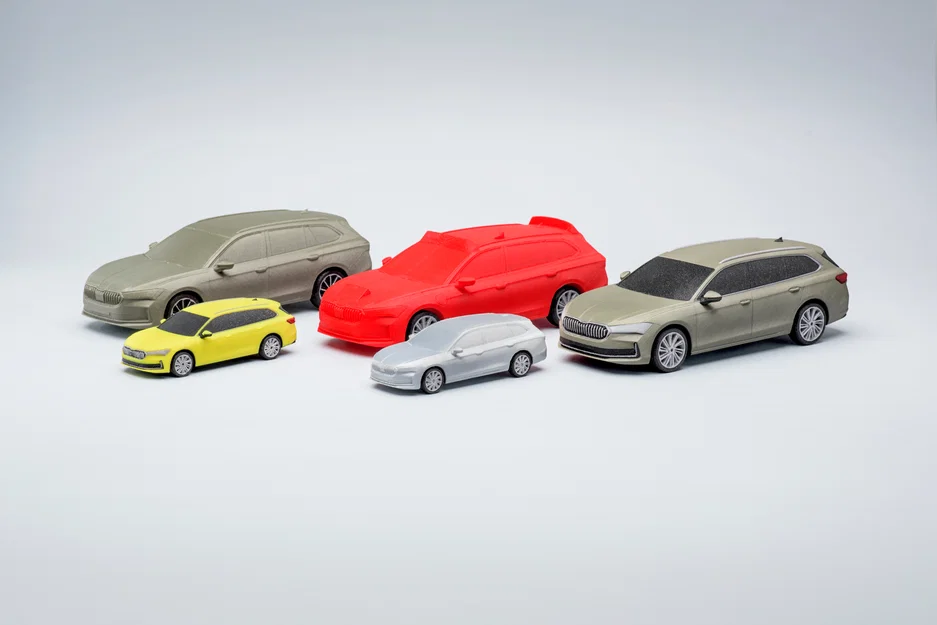 Mô hình 3D Škoda Superb Combi - Image 3