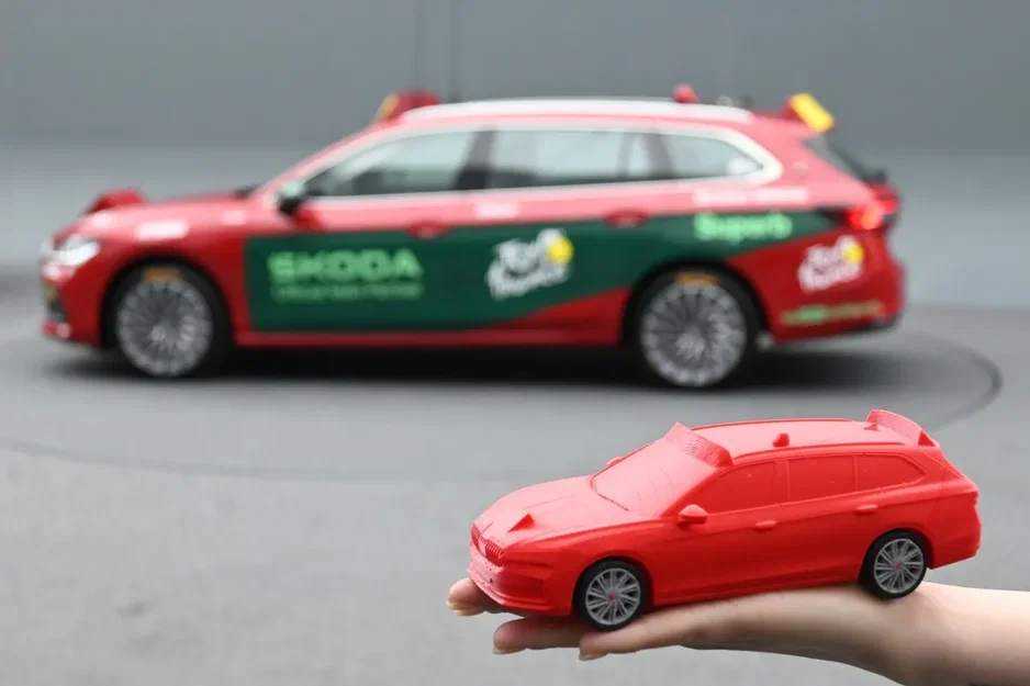 Mô hình 3D Škoda Superb Combi - Image 5