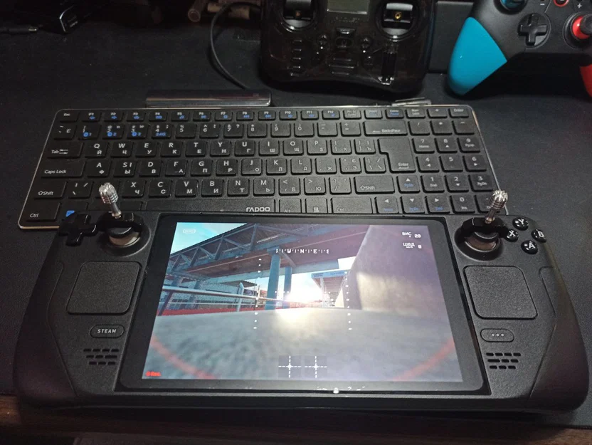 Bộ nâng cấp cần điều khiển FPV cho Steam Deck - Trải nghiệm cực chất - Image 1