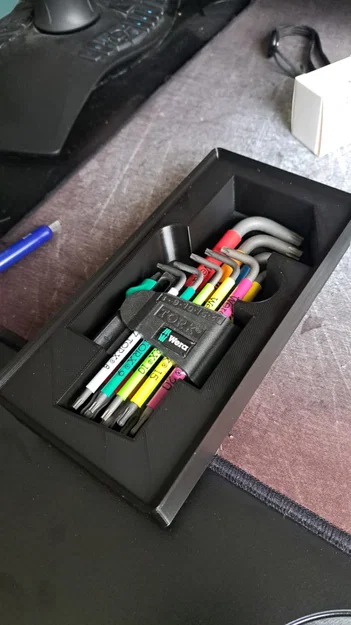 Khay Đựng Bộ Lục Giác Wera Torx Chuẩn Gridfinity Gọn Gàng - Image 1