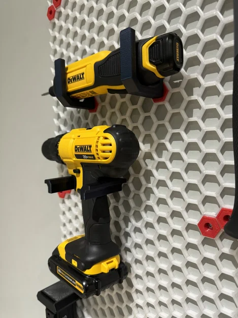 Giá treo máy khoan DeWalt DCD771 cho Honeycomb Storage Wall - Image 1