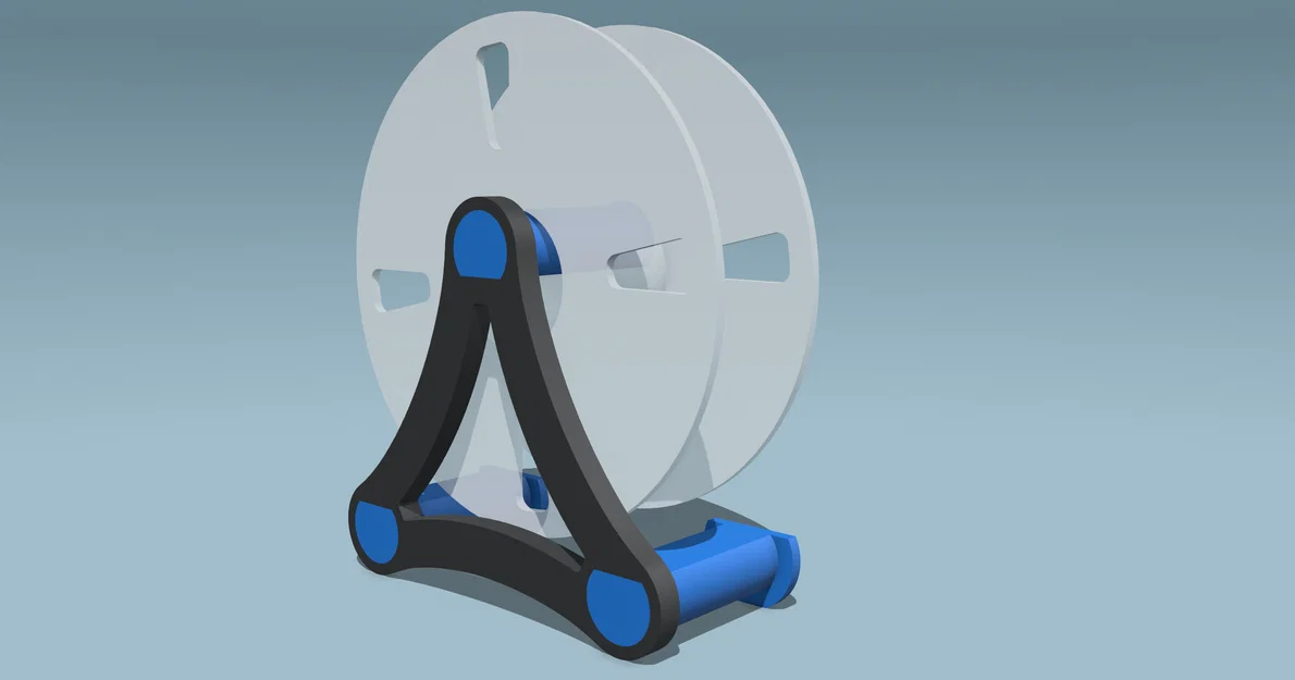 Giá đỡ cuộn nhựa in 3D (Filament rack) đơn giản, tiện dụng - Image 1