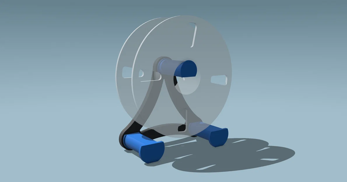 Giá đỡ cuộn nhựa in 3D (Filament rack) đơn giản, tiện dụng - Image 2