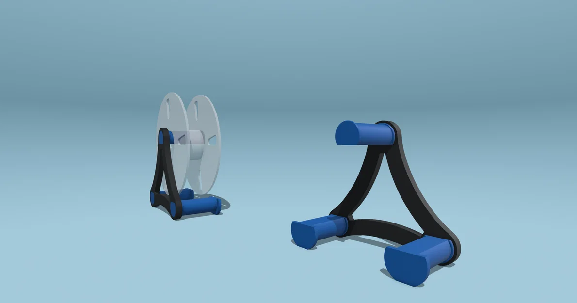 Giá đỡ cuộn nhựa in 3D (Filament rack) đơn giản, tiện dụng - Image 3