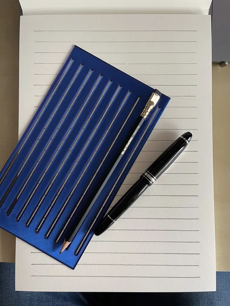 Stencil kẻ dòng cho giấy DIN A4 - Image 1