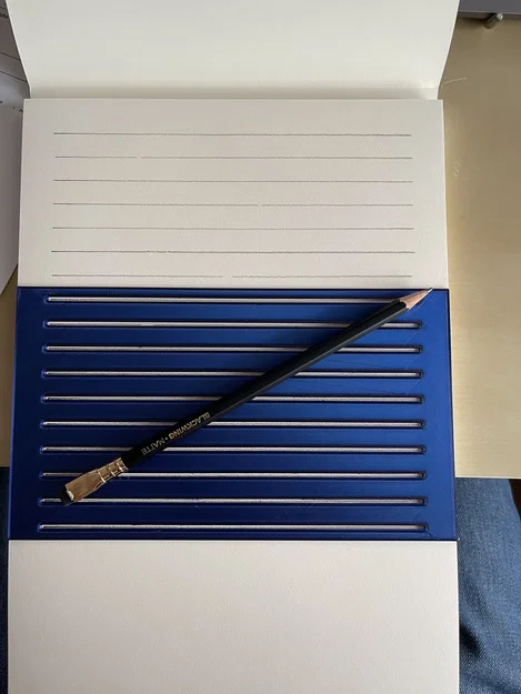 Stencil kẻ dòng cho giấy DIN A4 - Image 2