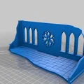 Terrain nhà đổ nát kiêm hộp vận chuyển mô hình cho wargame - Thumbnail 8