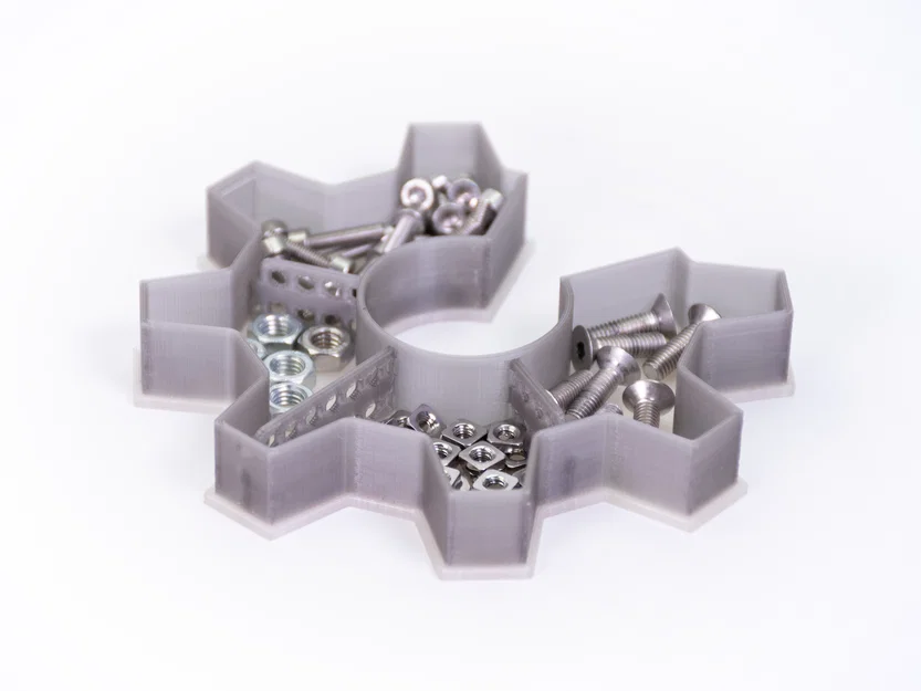 Open Source Organizer (Khay đựng nozzle/ốc vít) in PVB - Image 4