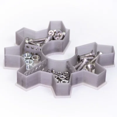 Open Source Organizer (Khay đựng nozzle/ốc vít) in PVB