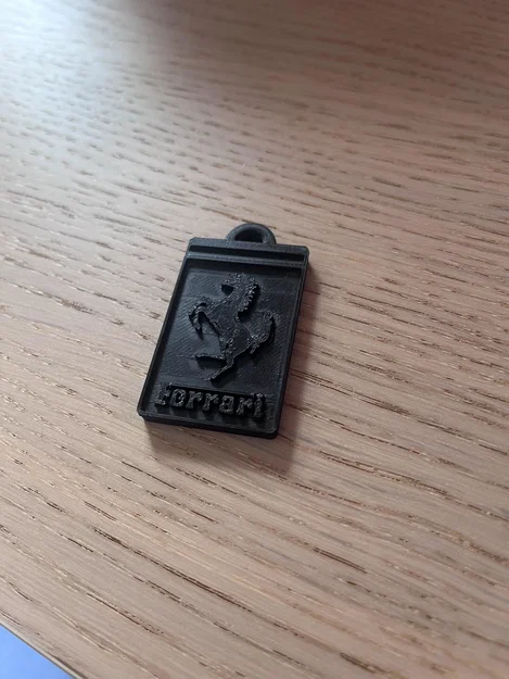 Móc khóa Ferrari 3D - Mẫu phụ kiện cho fan tốc độ - Image 3