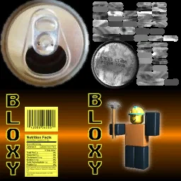 Mô hình 3D lon nước Bloxy Cola từ Roblox - Trang trí cho game thủ