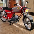 Mô hình in 3D xe máy cổ điển Zundapp KS 50 năm 1981 - Thumbnail 5