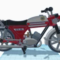Mô hình in 3D xe máy cổ điển Zundapp KS 50 năm 1981 - Thumbnail 10
