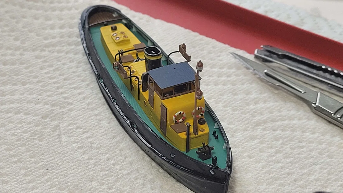 Tàu kéo Tugboat Engadine (1:148) – Harbour/River tugboat - Image 5