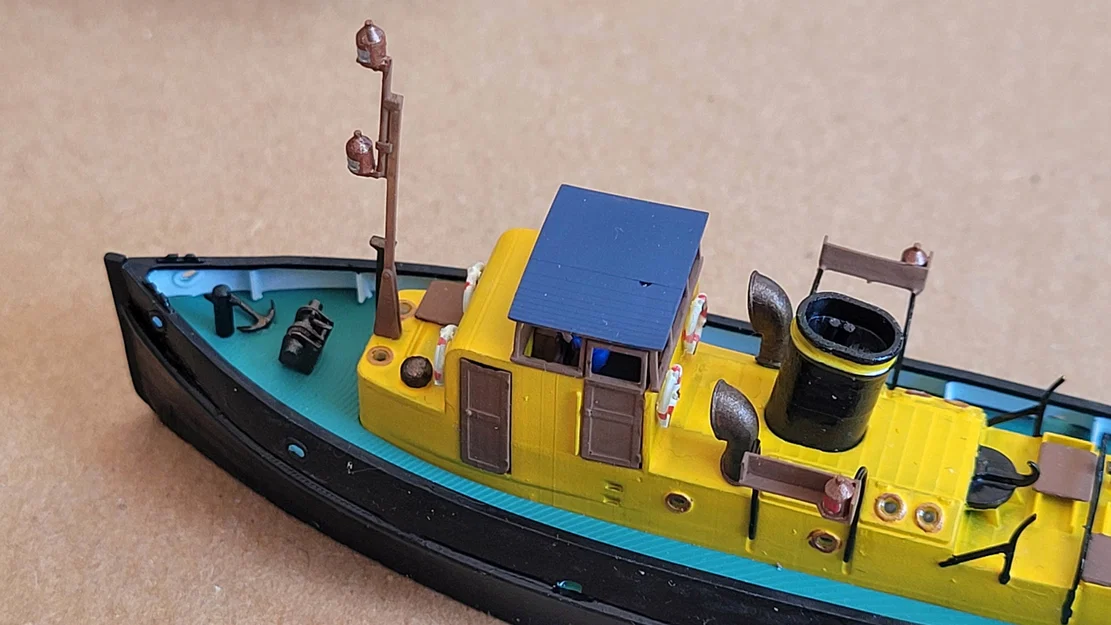 Tàu kéo Tugboat Engadine (1:148) – Harbour/River tugboat - Image 8