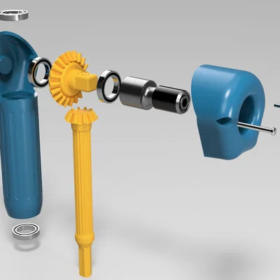 Đầu khoan góc 90° cho driver 1/4"; dùng đầu kẹp kim loại $4