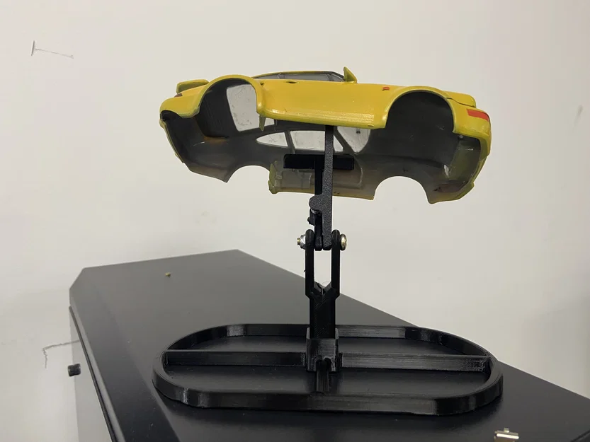 Giá đỡ sơn vỏ xe mini/RC in 3D (Miniature Auto Shell Body Painting Stand) - Image 4
