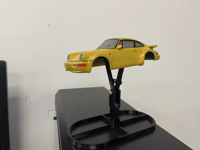 Giá đỡ sơn vỏ xe mini/RC in 3D (Miniature Auto Shell Body Painting Stand) - Image 5