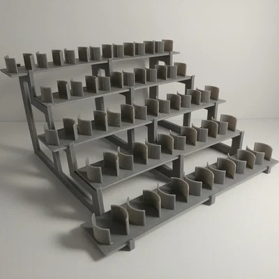 Yet another paint rack (Kệ để chai/hũ sơn)