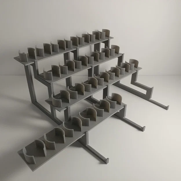 Yet another paint rack (Kệ để chai/hũ sơn) - Image 5