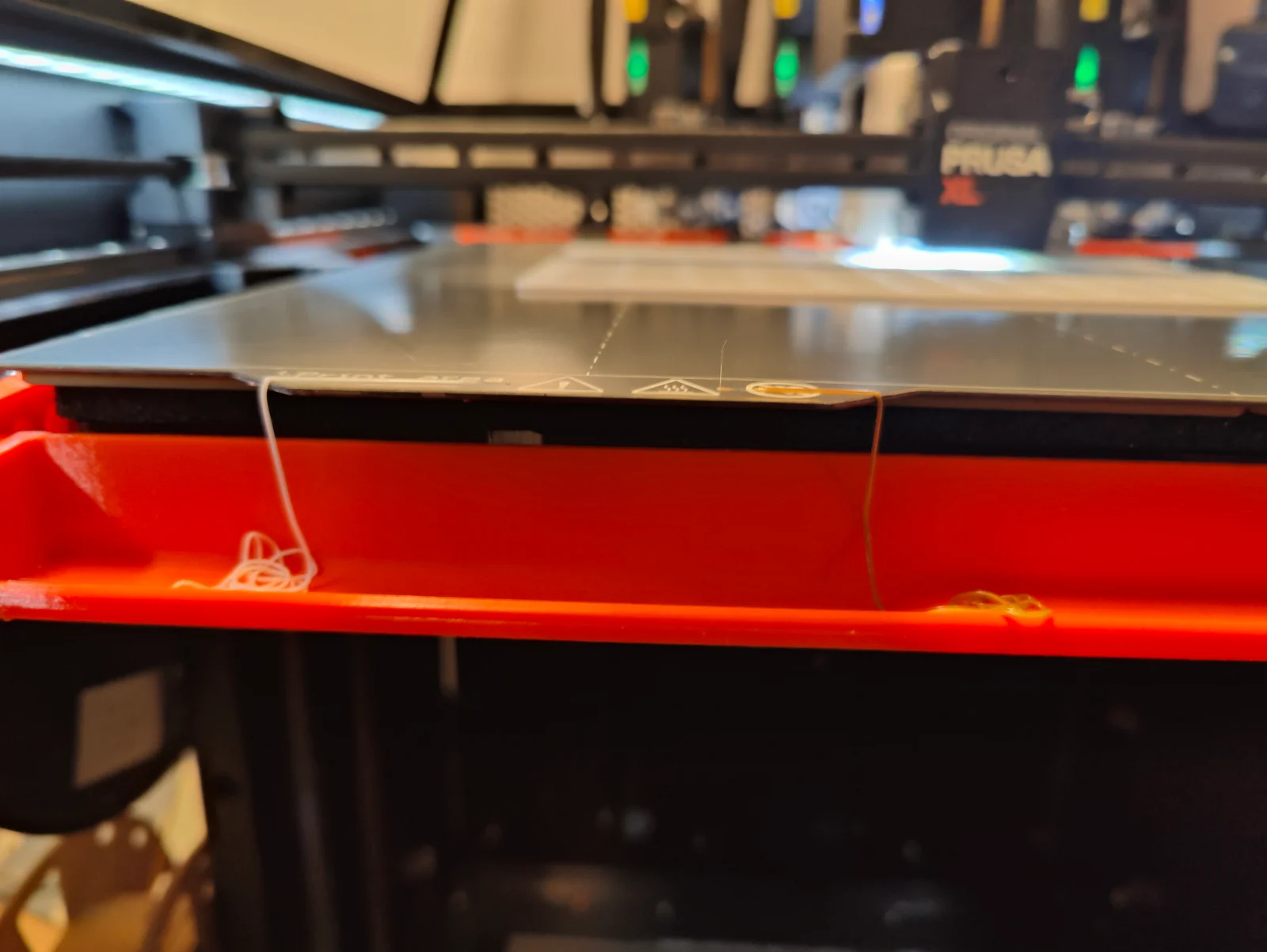 Khay hứng nhựa thừa tối ưu cho Prusa XL Purge Tray vol2 1