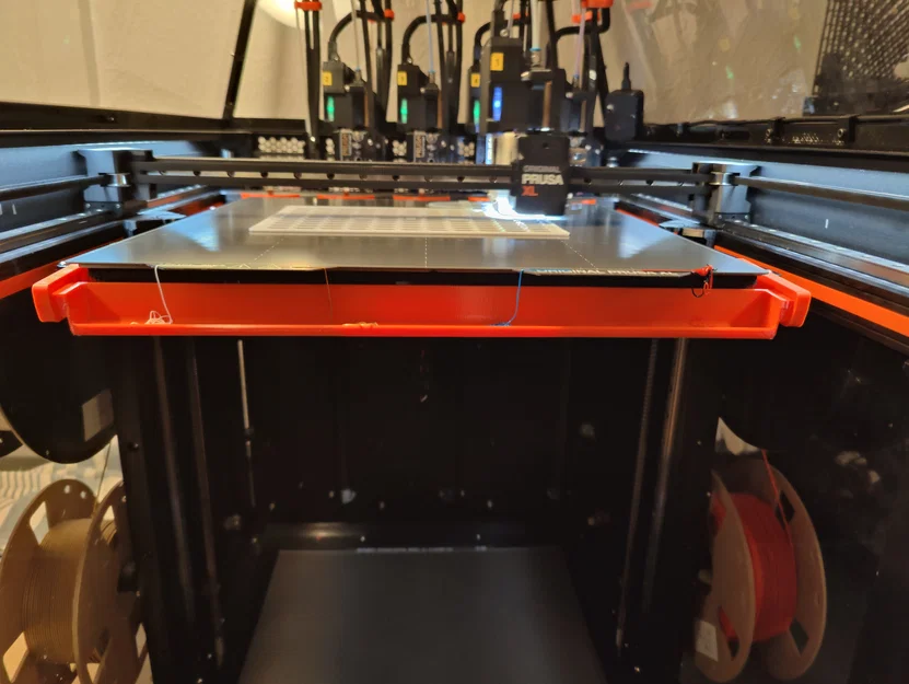 Khay hứng nhựa thừa tối ưu cho Prusa XL Purge Tray vol2 - Image 4