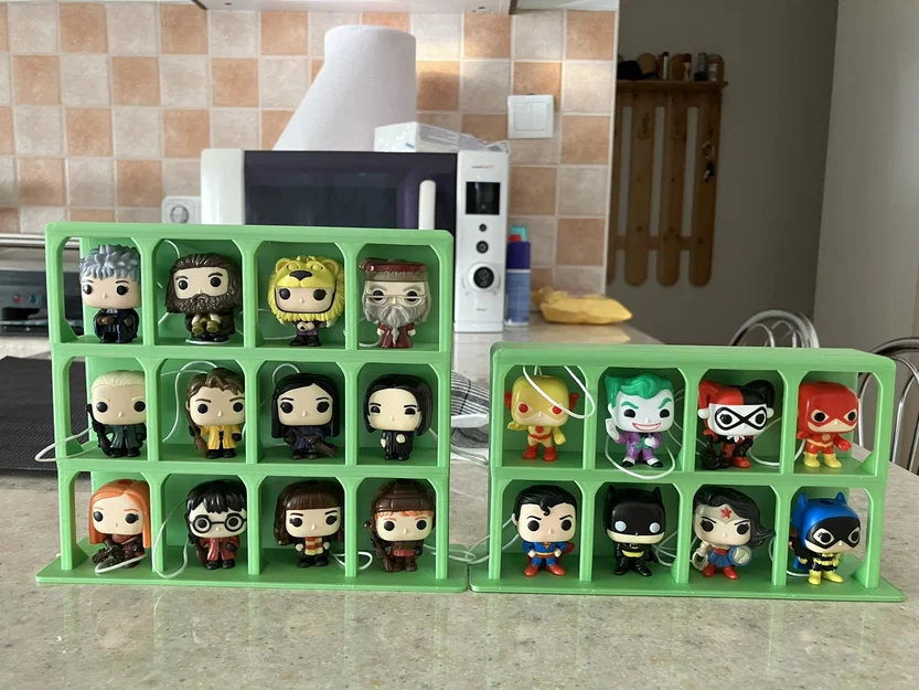 Kệ trưng bày mô hình Kinder Joy và Funko Pop in 3D đẹp mắt - Image 1