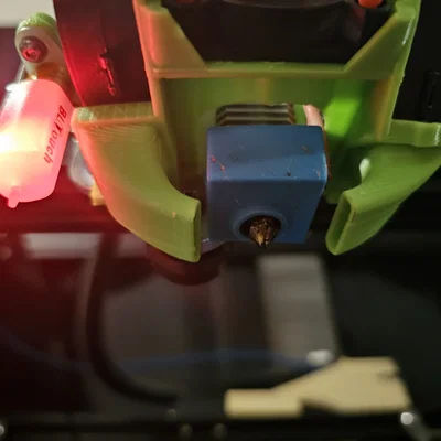 Ender 5 Plus: dual 5015 làm mát part + 4010 hot end fan kèm BLTouch