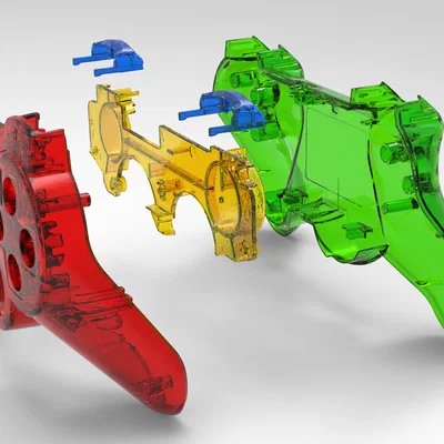Scan tay cầm PS3 Dual Shock (Vỏ CECHZC2J SHELL)