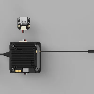 Mô hình 3D Walksnail Avatar V2 VTX và Camera HD cho Drone FPV