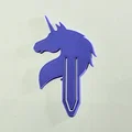 Kẹp sách hình Kỳ lân (Unicorn Bookmark) in 3D độc đáo cho mọt sách - Thumbnail 2