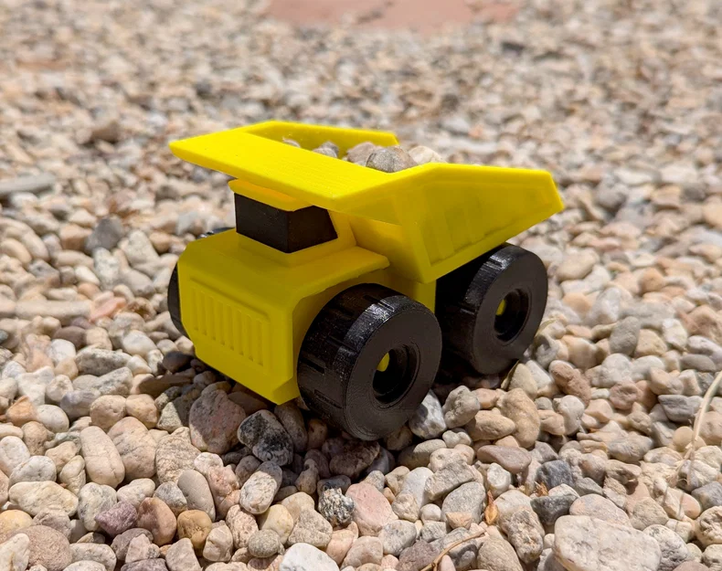 Xe Ben Đồ Chơi với Chi Tiết Lắp Snap-Fit - Image 2