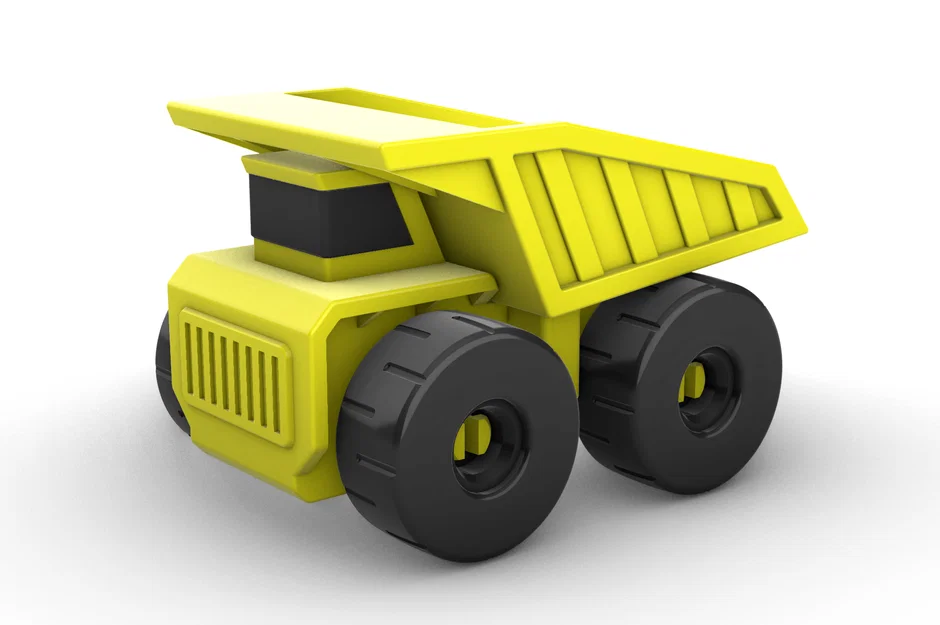 Xe Ben Đồ Chơi với Chi Tiết Lắp Snap-Fit - Image 4