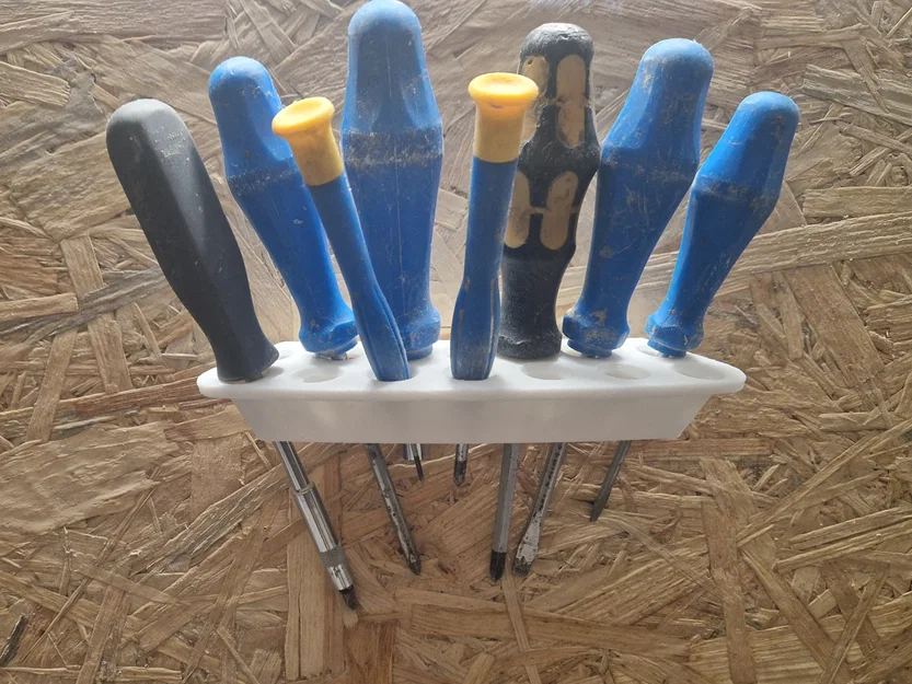 Giá treo tường đựng tua vít (Wall Mounted Screw Driver Holder) - Image 1