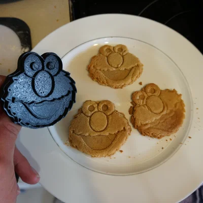 Khuôn cắt bánh quy Elmo (Elmo Cookie Cutter)