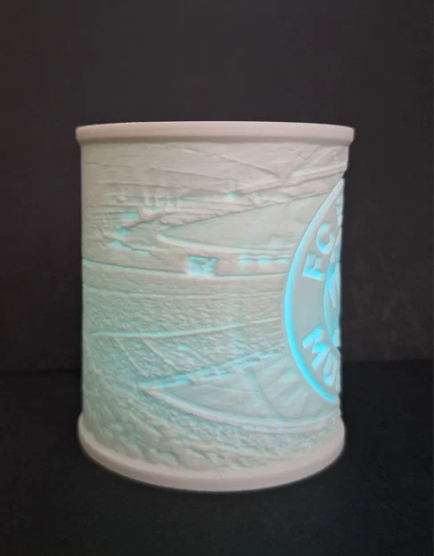 Đèn ngủ 3D Lithophane FC Bayern Munich cực chất cho fan hâm mộ - Image 3